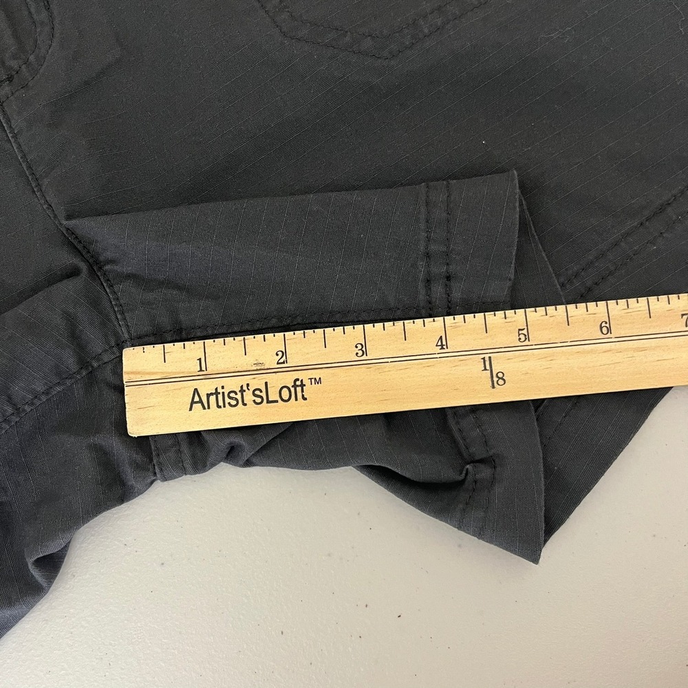 Eddie Bauer Womens Black Ripstop Utility Shorts Size 10 1849046 5" Inseam NEW - Picture 13 of 14